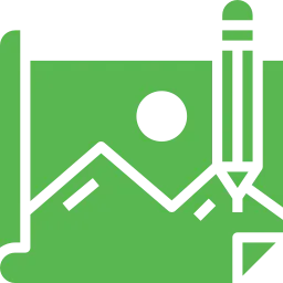 drawing Landscape Design icon